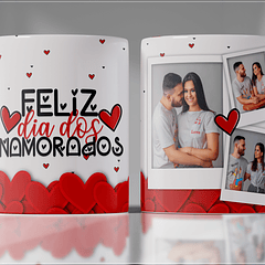 Arte Caneca Feliz Dia Dos Namorados Arquivo Png