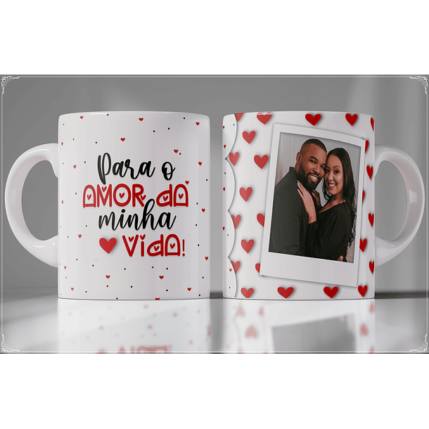Arte Caneca Para o Amor Da Minha Vida Arquivo Png