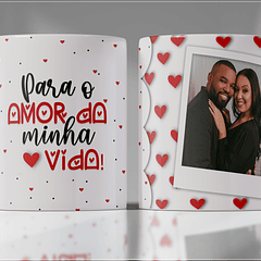 Arte Caneca Para o Amor Da Minha Vida Arquivo Png