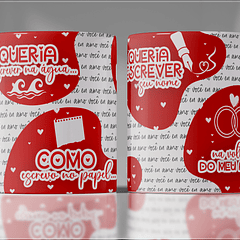Arte Caneca Queria Escrever Na Água Como Escreve no Papel Queria Escrever Seu Nome na Volta do Meu Anel Arquivo Png
