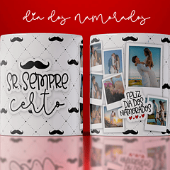 Arte Caneca Sr Sempre Certo Feliz Dia Dos Namorados Arquivo Png