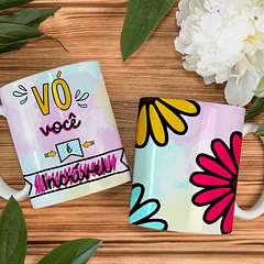 Arte Caneca Vó Você É Incrível  Arquivo Png