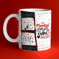 Arte Caneca Plantei Amor Colhi Você! Arquivo Png