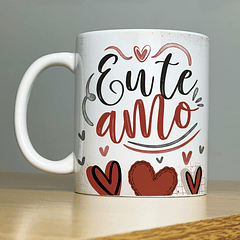 Arte Caneca Caneca Você Me Completa Arquivo Png