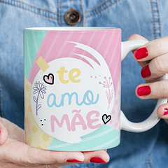 Arte Caneca Te Amo Mãe Arquivo Png