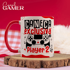 Arte Caneca Caneca Exclusiva Player 2 O Meu Amor  Arquivo Png