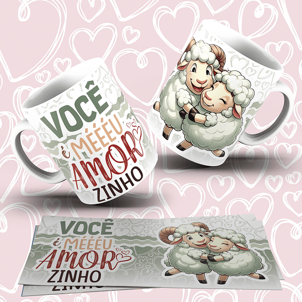 Arte Caneca Você É Meu Amorzinho Arquivo Png