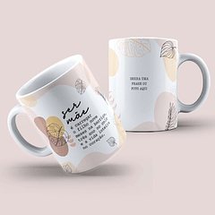 Arte Caneca Ser Mãe É Carregar o Filho Nove Meses Na Barriga, Três Ano no Colo E A Vida Inteira no Coração Arquivo Png