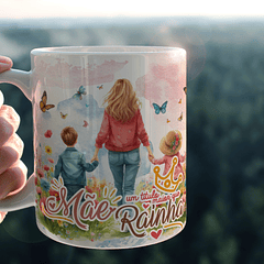 Arte Caneca Mãe Um Titulo Maior Que Rainha  Arquivo Png