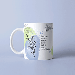 Arte Caneca Ser Pai É Uma Honra E Ser Avô e Um Privilégio Arquivo Png