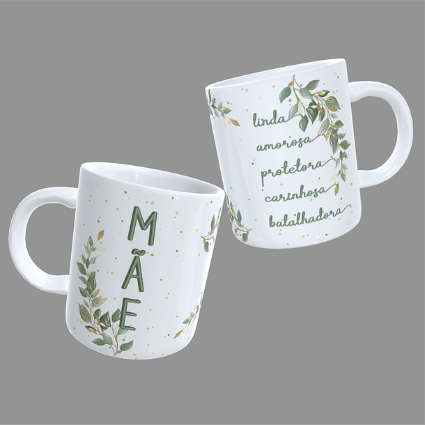 Arte Caneca Mãe Linda, Amorosa, Protetora, Carinhosa, Batalhadora Arquivo Png