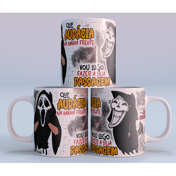 Arte Caneca Hummm, Que Audácia E Na Minha Presença Vou Logo Fazer A Sua Passagem Arquivo Png