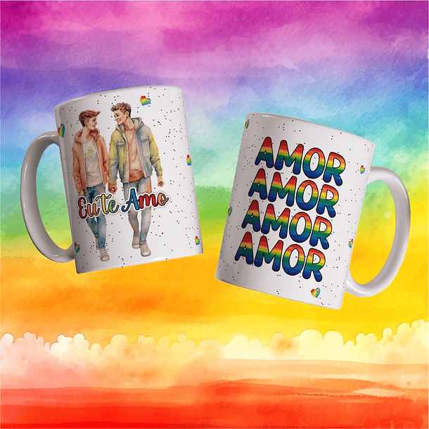 Arte Caneca Eu Te Amo Amor Amor Amor Amor Arquivo Png 1