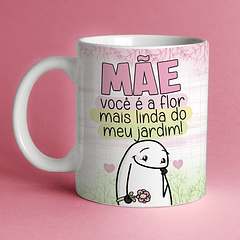 Arte Caneca Mãe Você É a Flor Mias Linda Do Meu Jardim Arquivo Png