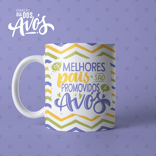 Arte Caneca Os Melhores Pais São Promovidos A Avós Arquivo Png
