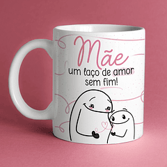 Arte Caneca Mãe Um Laço de Amor Sem Fim! Arquivo Png