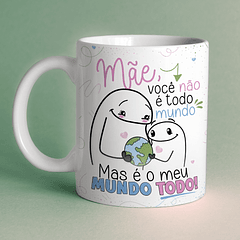 Arte Caneca Mãe, Você Não É Todo Mundo Mas É O Meu Mundo Todo! Arquivo Png