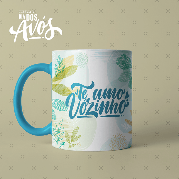 Arte Caneca Te Amo Vozinho Feliz Dia Dos Avós Arquivo Png