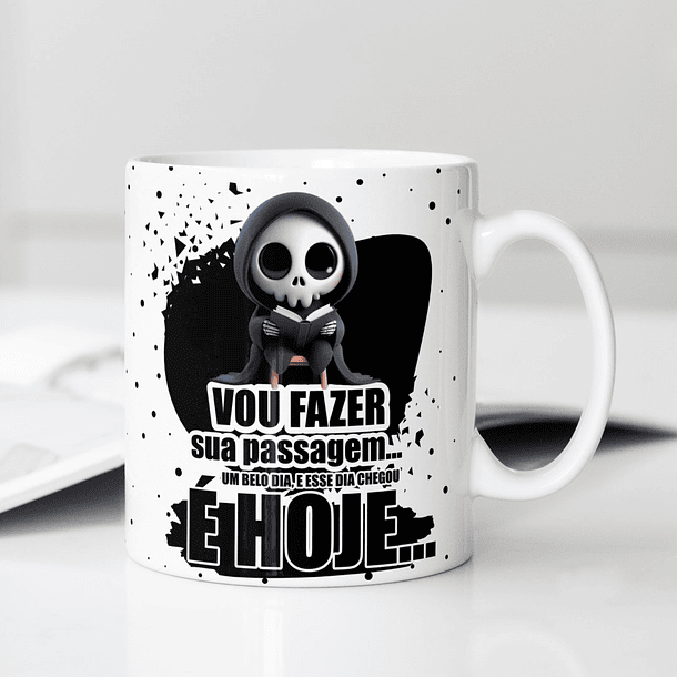 Arte Caneca Vou Fazer Sua Passagem Um Belo Dia E Esse Dia Chegou É Hoje Arquivo Png