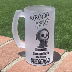 Arte Copo Chop Bebendo Assim Humm Que Audacia E Na Minha Presença!  Arquivo Png