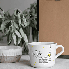 Arte Caneca Mãe Você É A Luz Que Ilumina O Meu Caminho Em Todos os Momentos Arquivo Png