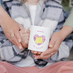 Arte Caneca Mamãe de Autista Filiz dia das Mães Arquivo Png