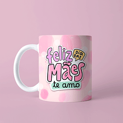 Arte Caneca Feliz Dia Das Mães Te Amo Arquivo Png