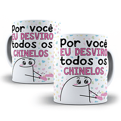 Arte Caneca Por Você Eu Desviro Todos Os Chinelos Arquivo Png