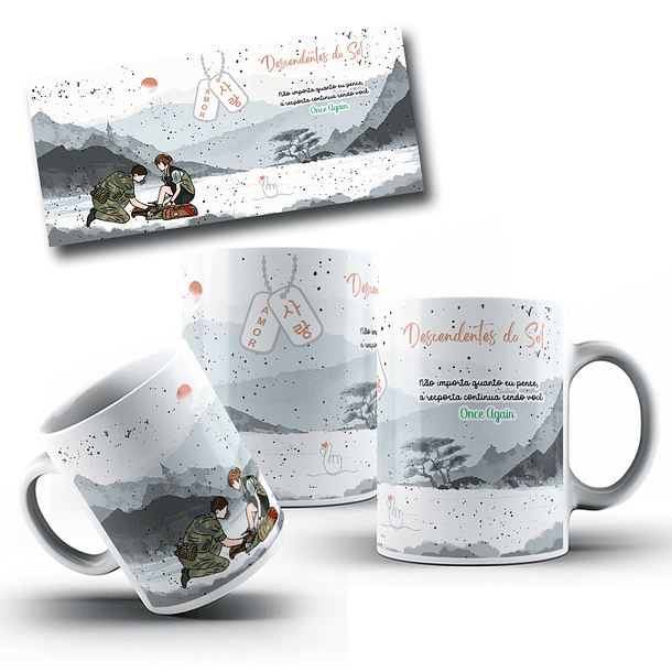 12 Artes Caneca Dorameira Doramas em CorelDraw  10