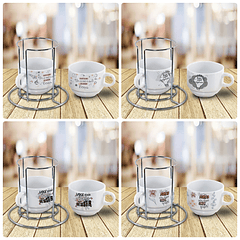 16 Artes para Torre de Caneca Frases Arquivo em Jpg