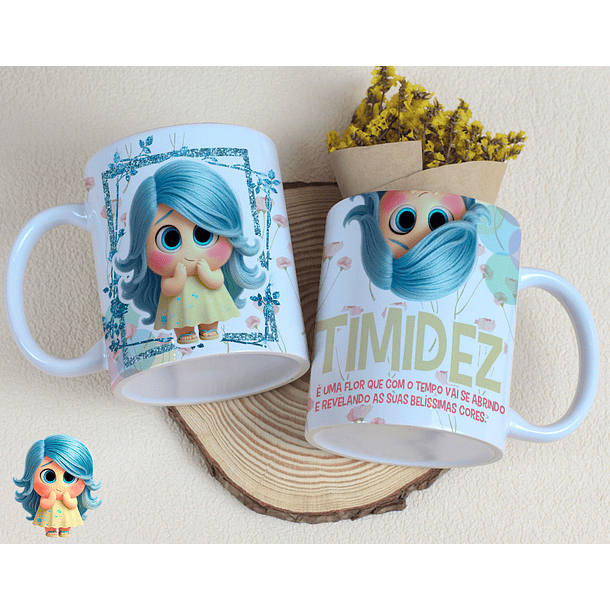 16 Artes para Caneca Divertidamente Sentimentos Arquivo Editável  3