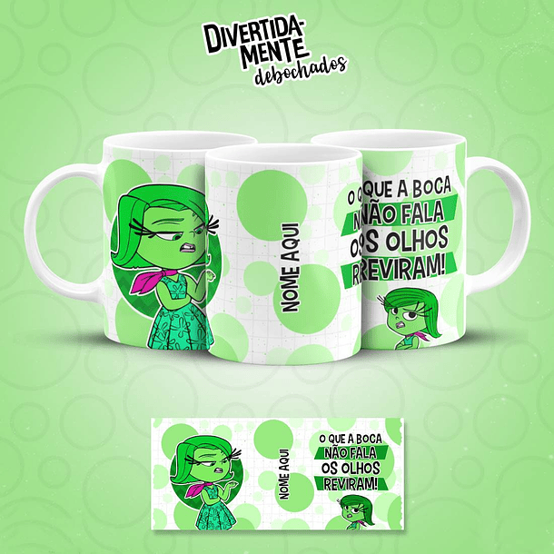 11 Artes para Caneca Divertidamente Debochado Arquivo em Jpg 1