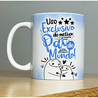 Arte Caneca Uso Exclusivo Do Melhor Pai Do Mundo Arquivo Png 1