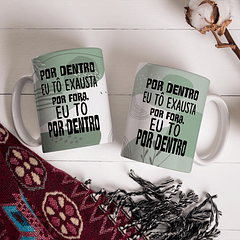 10 Artes Caneca Frases Sinceras Arquivo Editável