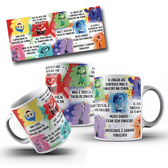 3 Artes para Caneca Divertidamente Arquivo em Jpg