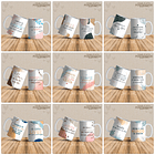 19 Artes Caneca Frases Positivas Arquivo Editável 2