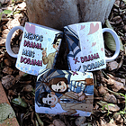 5 Artes para Caneca Doramas Arquivo Editável 4