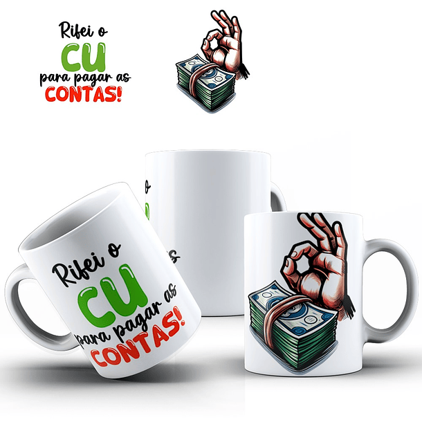 10 Artes para Caneca Haja Cú Arquivo em Jpg 1