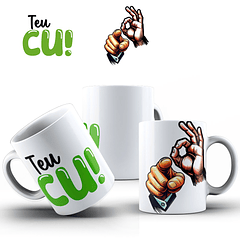 10 Artes para Caneca Haja Cú Arquivo em Jpg