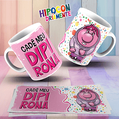 10 Artes para Caneca Hipocondriamente Divertidamente Arquivo em Jpg 