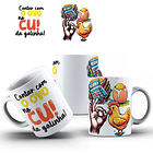 10 Artes para Caneca Haja Cú Arquivo em Jpg 5