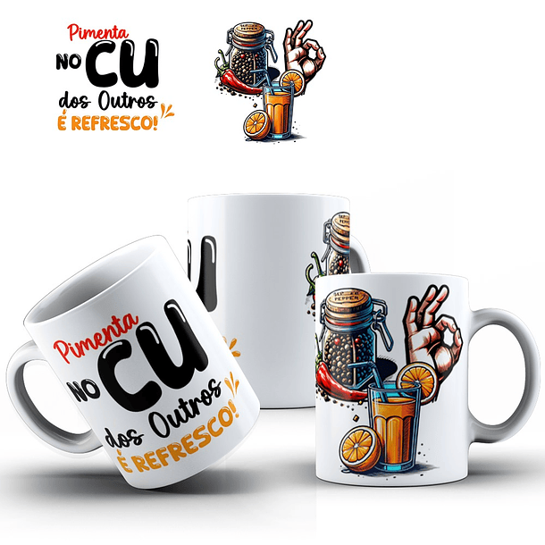 10 Artes para Caneca Haja Cú Arquivo em Jpg 9