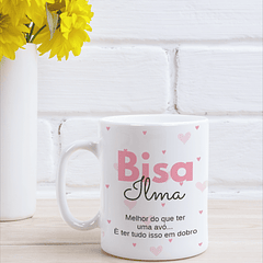 Arte para Caneca Bisavó Arquivo Editável 