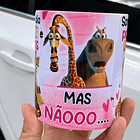 Arte Caneca Glória A gente poderia ser duas ricas e famosas né?  Madagascar Mas nãooo... Somos três pobres e fofoqueiras Arquivo em Jpg 2