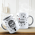 10 Artes Caneca Dia dos Pais Minimalista Arquivo Editável  6