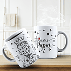 10 Artes Caneca Dia dos Pais Minimalista Arquivo Editável  8