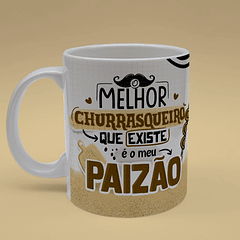 Arte Caneca Melhor Churrasquero Que Existe É O Meu Paizão Arquivo Png