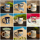 34 Artes para Caneca Dia dos Pais Alfabeto em Jpg 1