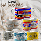 42 Artes para Caneca Camisa e Almofada Dia dos Pais Arquivo Editável 4