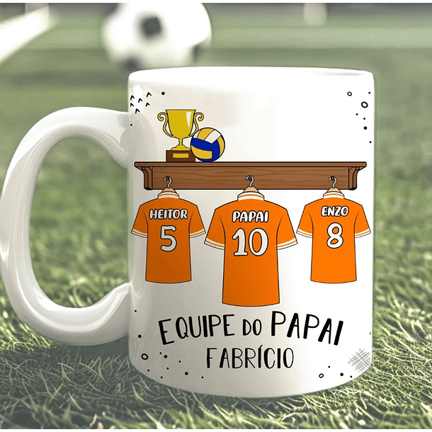 26 Artes para Caneca Futebol Dia dos Pais Arquivo em Jpg 3